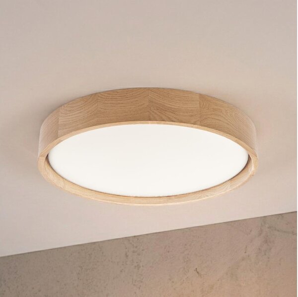 Brilagi - LED Stropní svítidlo MANAROLA PLAIN LED/24W/230V 3000K pr. 41 cm dub