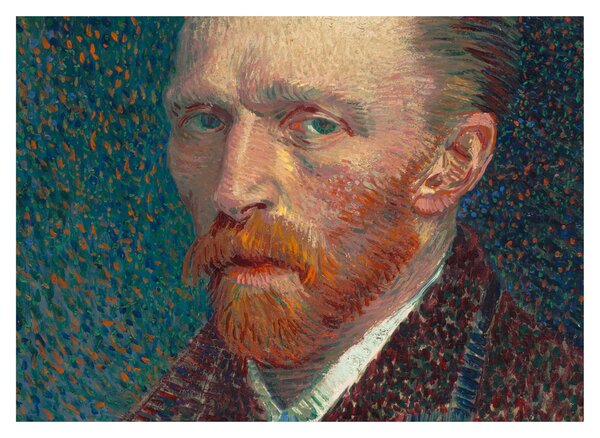 Obraz - Vincent van Gogh, Self-Portrait, reprodukce (70x50 cm)