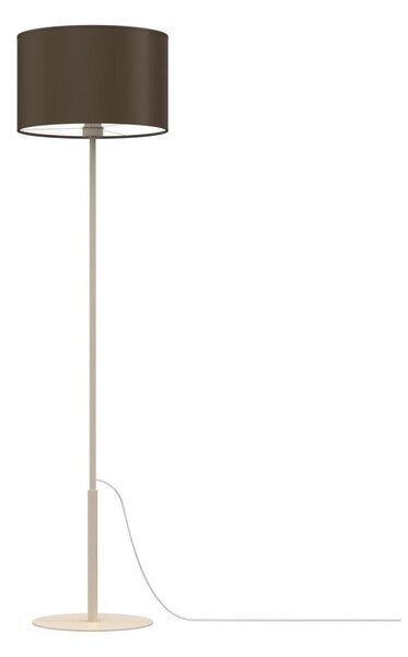 Stojací lampa ARDEN 1xE27/15W/230V béžová/hnědá