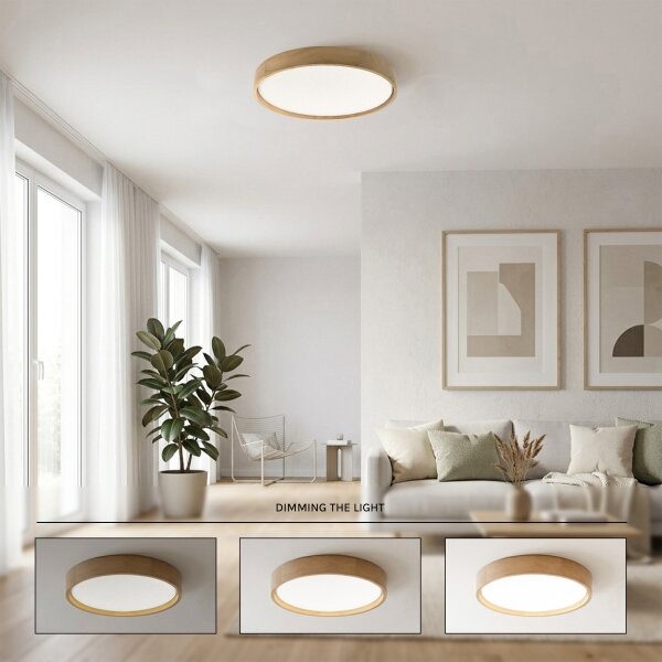 Brilagi -LED Stm stropní svítidlo MANAROLA SMART STARS LED/36W/230V pr. 51 cm+DO