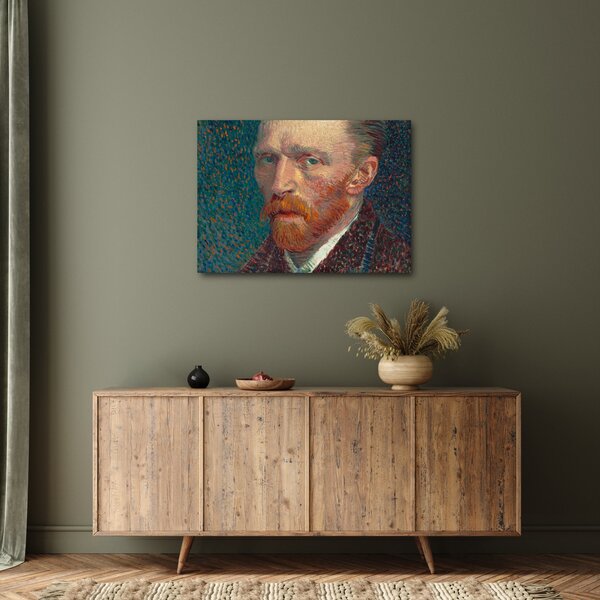 Obraz - Vincent van Gogh, Self-Portrait, reprodukce (70x50 cm)