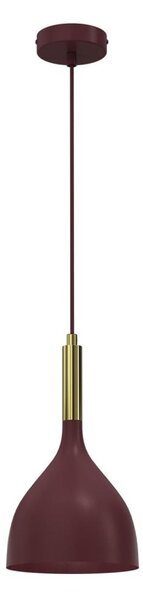 Lustr na lanku NOAK 1xE27/15W/230V burgundy