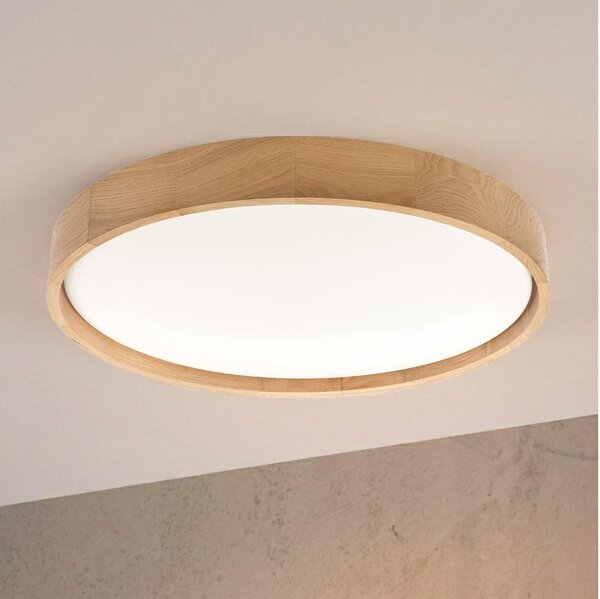 Brilagi - LED Stropní svítidlo MANAROLA PLAIN LED/36W/230V 3000K pr. 48 cm dub