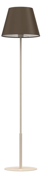 Stojací lampa ARDEN 1xE27/15W/230V béžová/hnědá