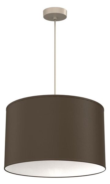 Lustr na lanku ARDEN 1xE27/15W/230V pr. 40 cm béžová/hnědá