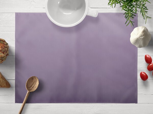 Biante Saténové prostírání na stůl polyesterový Satén LUX-027 Fialové lila 35x45 cm