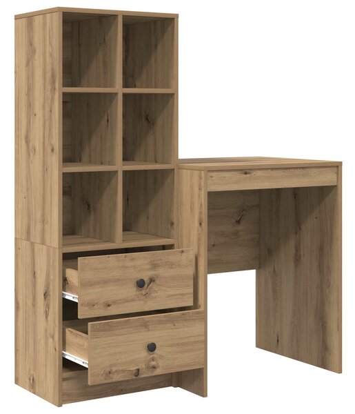 Stůl Artisanový dub 105,5 x 50 x 127 cm 2 ks 3337344