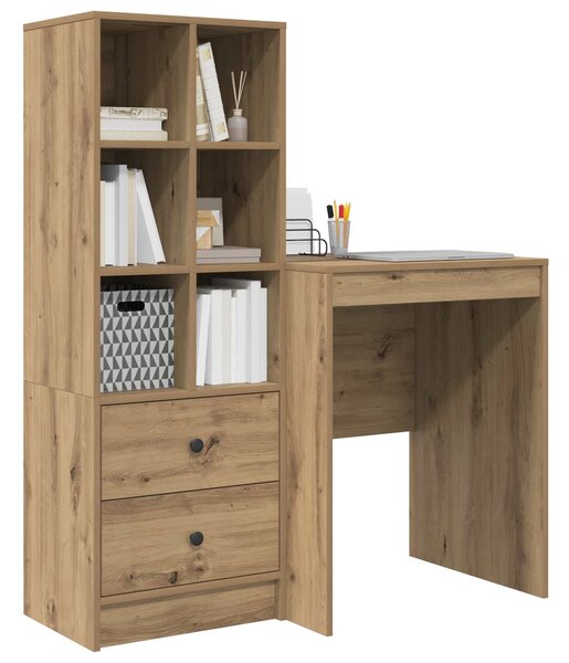Stůl Artisanový dub 105,5 x 50 x 127 cm 2 ks 3337344