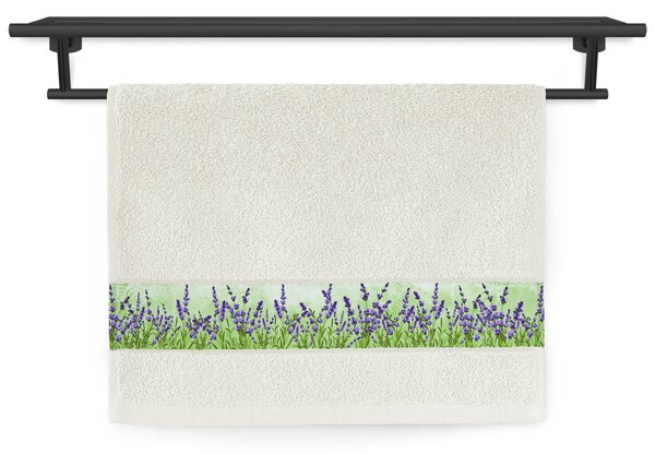 Ručník Veba RUJANA tisk Provence jasmínová Velikost: 30x50 cm