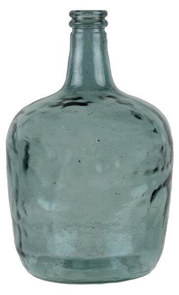 Modrá skleněná váza z recyklovaného skla 8L - Ø21*36cm - Mars & More
