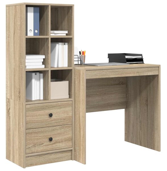 Stůl Sonoma dub 125,5 x 50 x 127 cm 2 ks 3337355