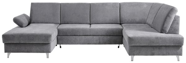 SEDACÍ SOUPRAVA, textil, světle šedá Cantus - Sedací soupravy