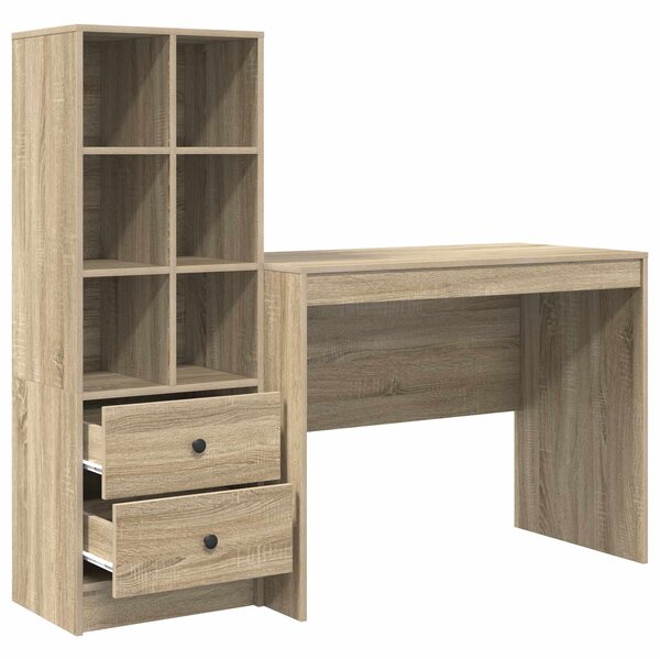 Stůl Sonoma dub 145.5 x 50 x 127 cm 2 ks 3337371