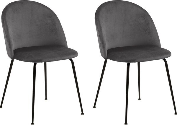 Jídelní židle Smuk Calix Grey - 2 kusy