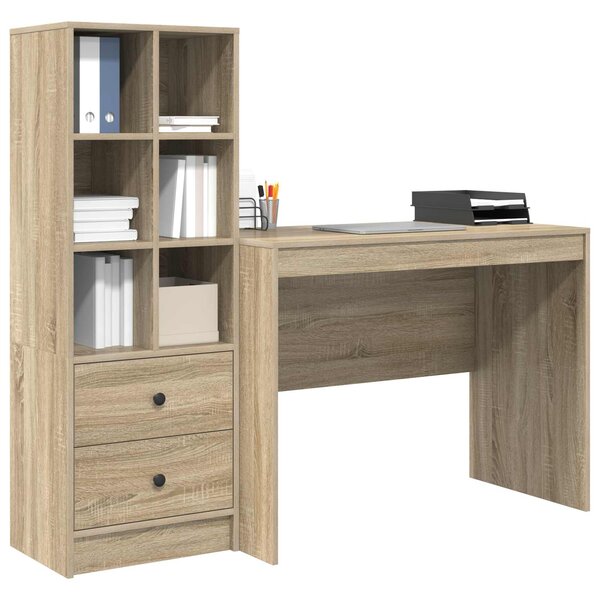 Stůl Sonoma dub 145.5 x 50 x 127 cm 2 ks 3337371