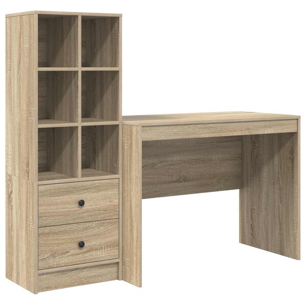 Stůl Sonoma dub 145.5 x 50 x 127 cm 2 ks 3337371