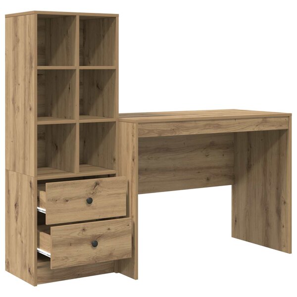 Stůl Artisanový dub 145.5 x 50 x 127 cm 2 ks 3337376