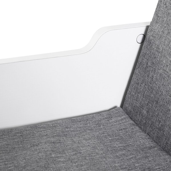 HOMCOM Knihovna se sedákem 6 kubických prvků, originální dětská knihovna, botník s polstrováním, víceúčelová 102x30x61cm | Aosom