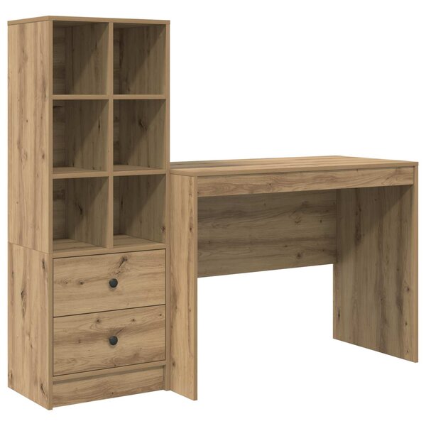 Stůl Artisanový dub 145.5 x 50 x 127 cm 2 ks 3337376