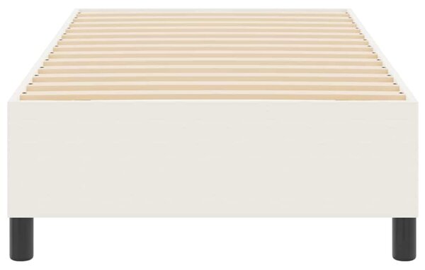 Rám platformy Krémová 80 x 200 cm Žebrovaná látka 3337379