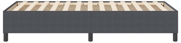 Rám platformy Tmavě šedá 80 x 200 cm Žebrovaná látka 3337378