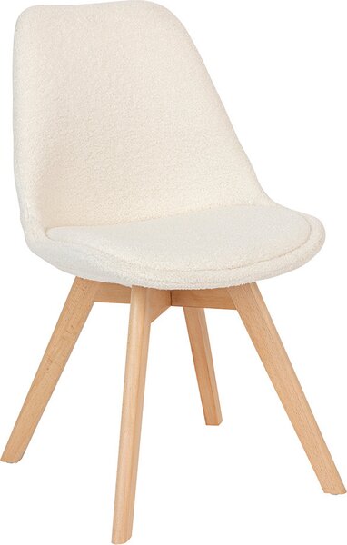 Jídelní židle Eazy Living Bouclé Berenice White