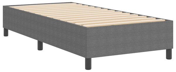 Rám platformy Světle šedá 80 x 200 cm Žebrovaná látka 3337377