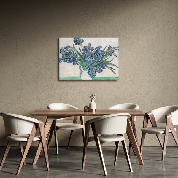 Obraz - Vincent van Gogh, Irises, reprodukce (70x50 cm)
