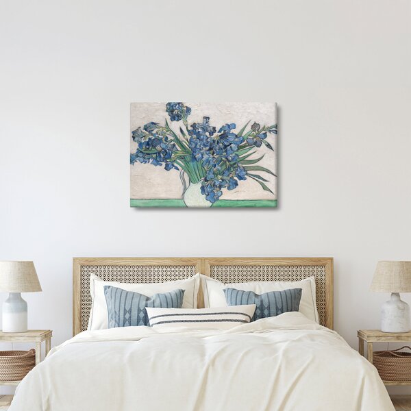 Obraz - Vincent van Gogh, Irises, reprodukce (70x50 cm)