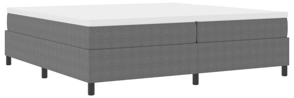 Rám platformy Světle šedá 200 x 200 cm Žebrovaná látka 3337427