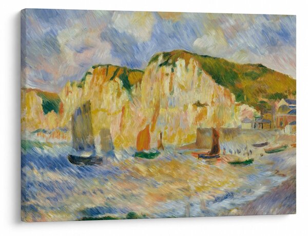 Obraz - Auguste Renoir, Sea and Cliffs, reprodukce (70x50 cm)