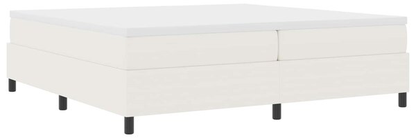Rám platformy Krémová 200 x 200 cm Žebrovaná látka 3337429