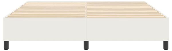 Rám platformy Krémová 180 x 200 cm Žebrovaná látka 3337424
