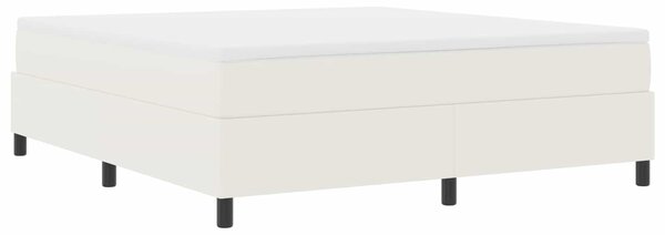 Rám platformy Krémová 180 x 200 cm Žebrovaná látka 3337424