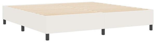 Rám platformy Krémová 200 x 200 cm Žebrovaná látka 3337429