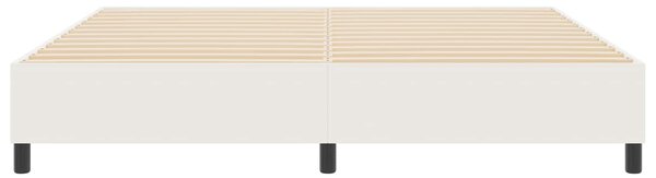 Rám platformy Krémová 200 x 200 cm Žebrovaná látka 3337429