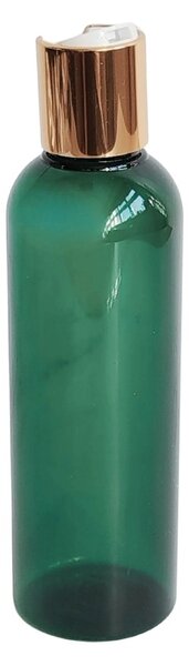 Dávkovač mýdla BEN 200 ml zelený s bílo-zlatým DISC TOP