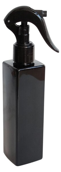 Dávkovač na mýdlo 250 ml černý s černým rozprašovačem mini LUNA