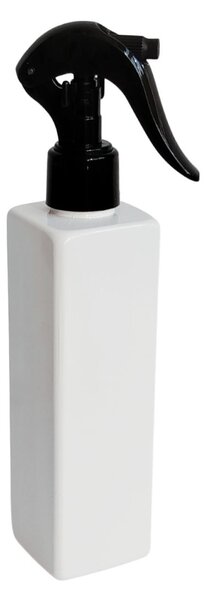 Dávkovač na mýdlo 250 ml bílý s černým rozprašovačem mini LUNA