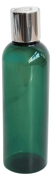 Dávkovač mýdla BEN 200 ml zelený s bílo-stříbrným DISC TOP