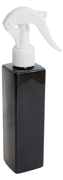 Dávkovač na mýdlo 250 ml černý s bílým rozprašovačem mini LUNA