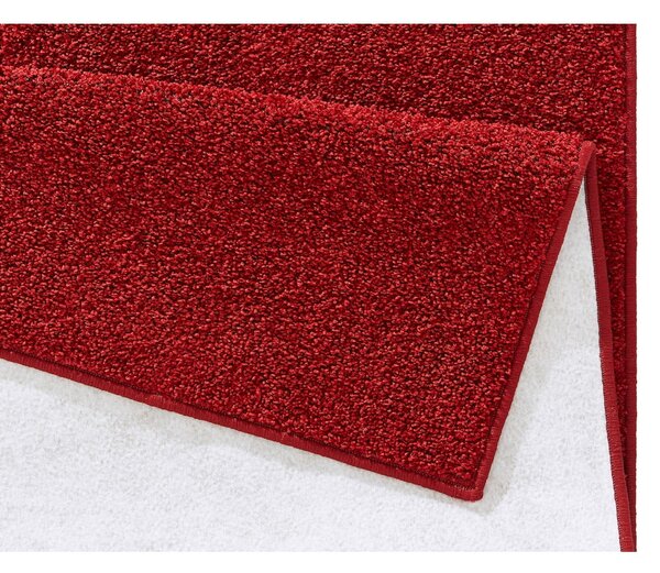 Červený běhoun Hanse Home Pure, 80 x 300 cm