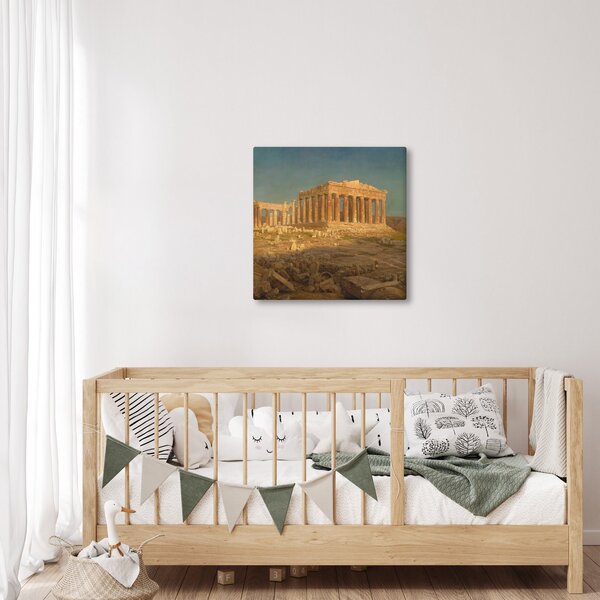 Obraz - Frederic Edwin Church, The Parthenon, reprodukce (30x30 cm)