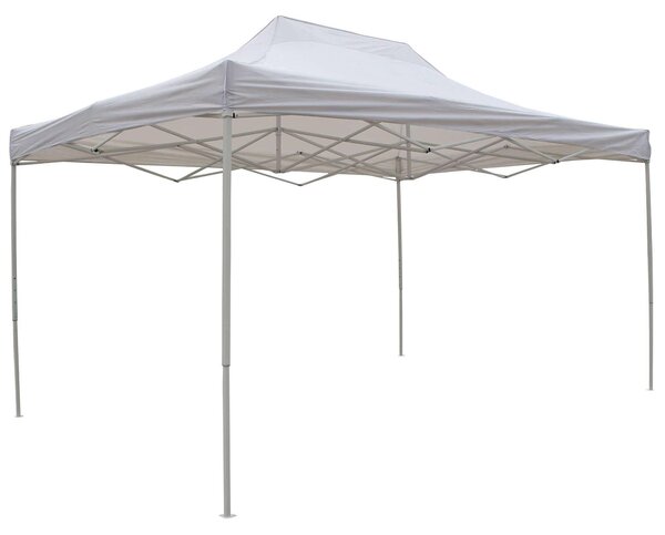 Teleskopický ocelový altán s polyesterovou plachtou a takou, rozmry 3 x 4,5 m, model Kate