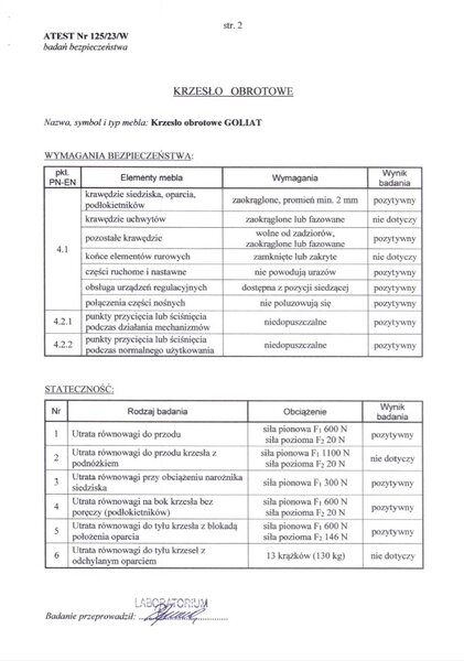Halmar Kancelářská židle GOLIAT černá