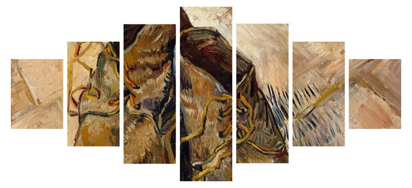 Obraz - Vincent van Gogh, Shoes, reprodukce (210x100 cm)