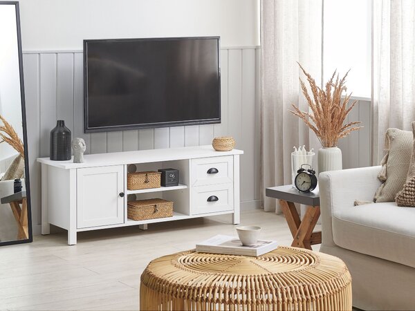 TV stolek HONOLULU Bílá