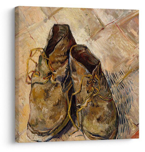 Obraz - Vincent van Gogh, Shoes, reprodukce (30x30 cm)