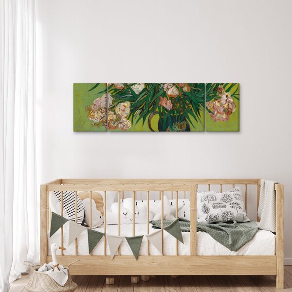 Obraz - Vincent van Gogh, Oleanders, reprodukce (170x50 cm)