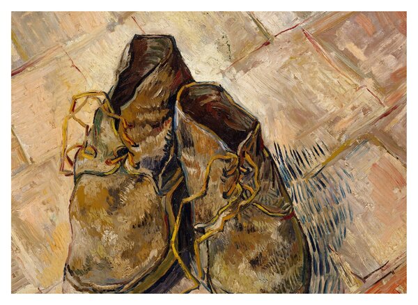 Obraz - Vincent van Gogh, Shoes, reprodukce (70x50 cm)